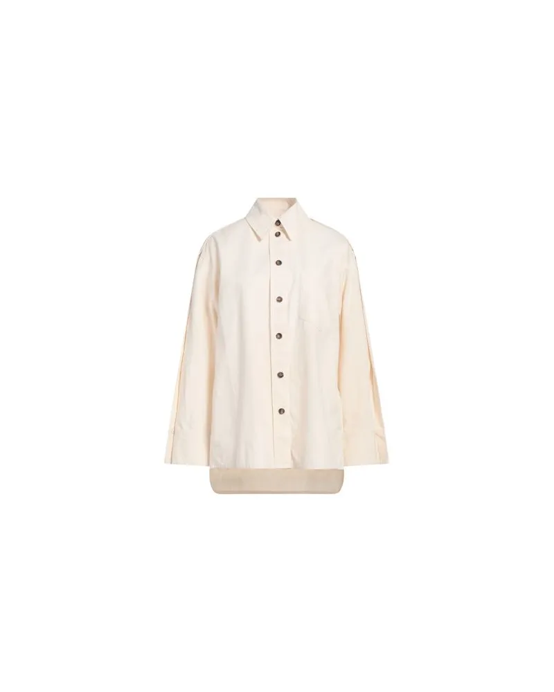 Victoria Beckham TOPS - Hemdenauf YOOX.COM Cremeweiß
