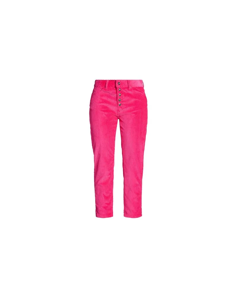 Dondup HOSEN & RÖCKE - Hosenauf YOOX.COM Fuchsia