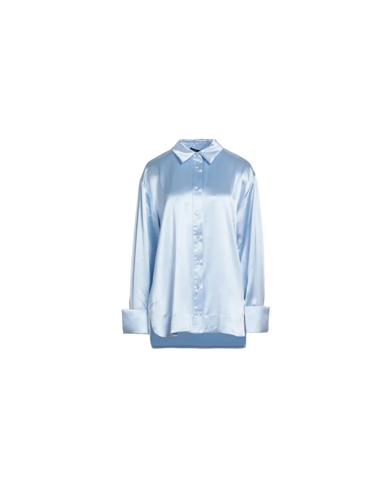 SER.O.YA TOPS - Hemdenauf YOOX.COM Himmelblau