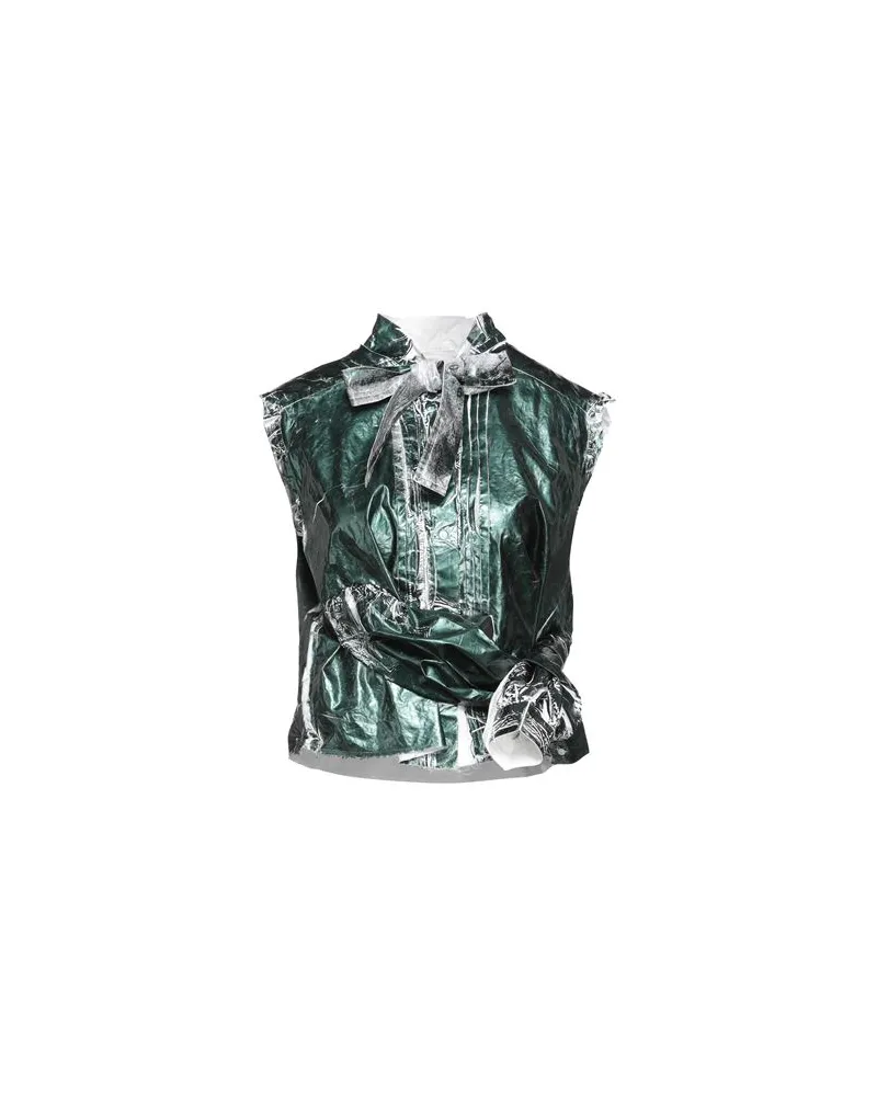 Maison Margiela TOPS - Hemdenauf YOOX.COM Dunkelgrün