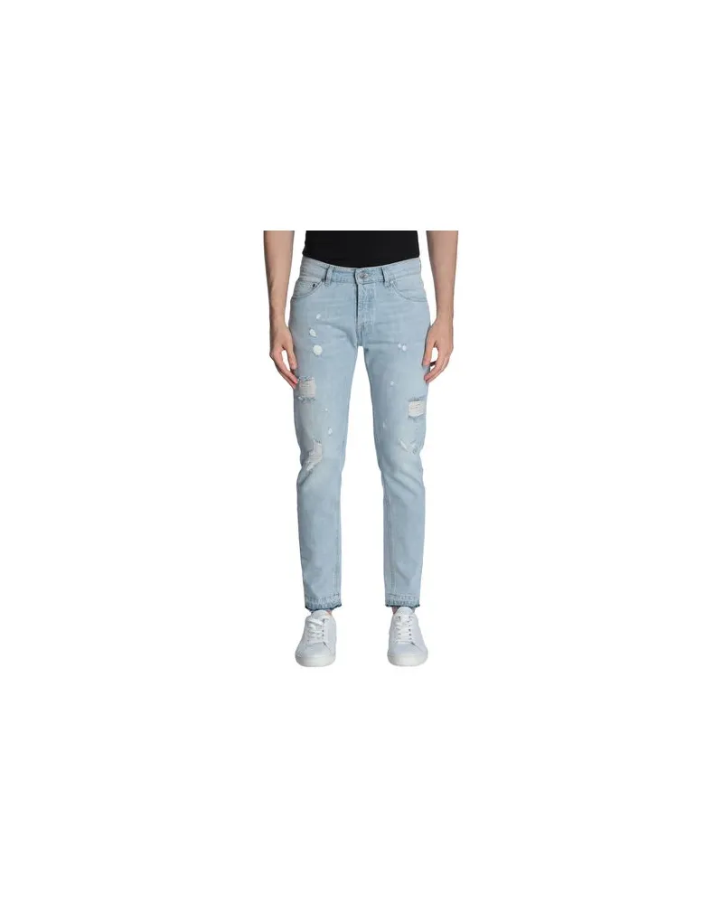 Daniele Alessandrini HOSEN & RÖCKE - Jeanshosenauf YOOX.COM Blau