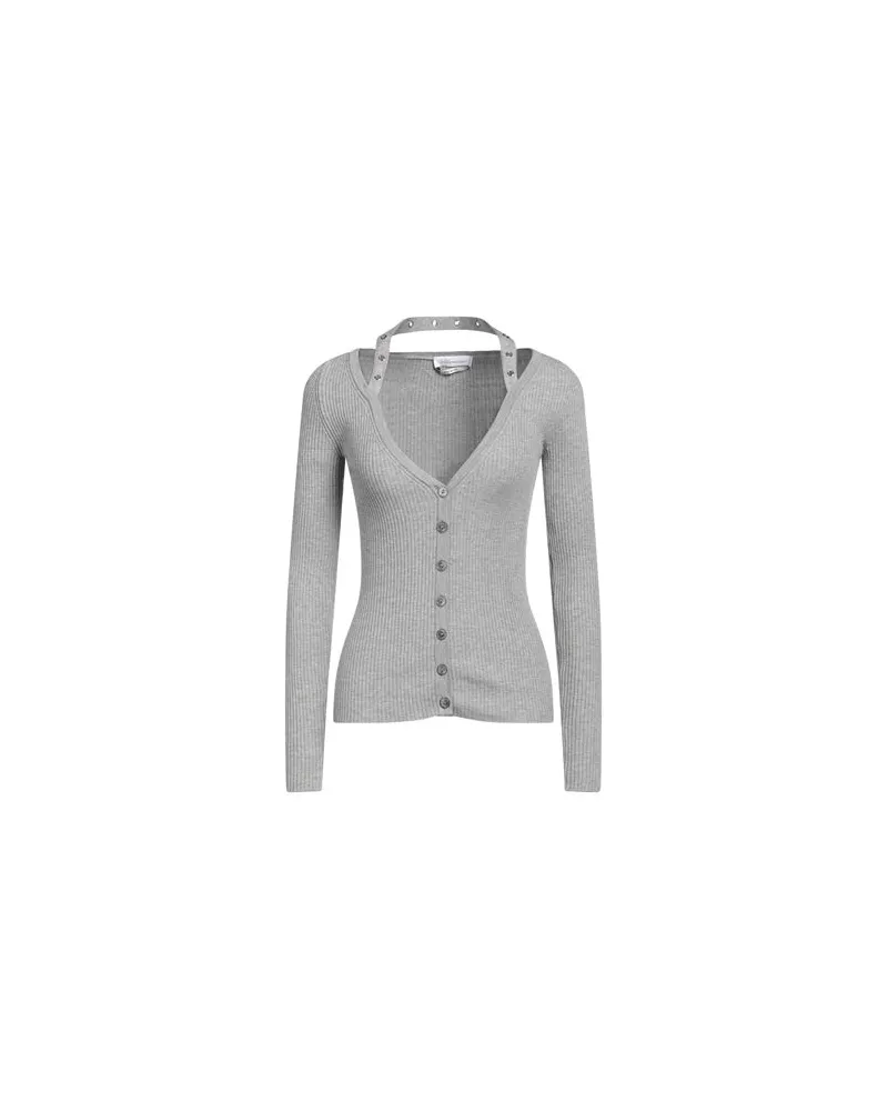 Blumarine STRICKWAREN - Strickjackenauf YOOX.COM Grau