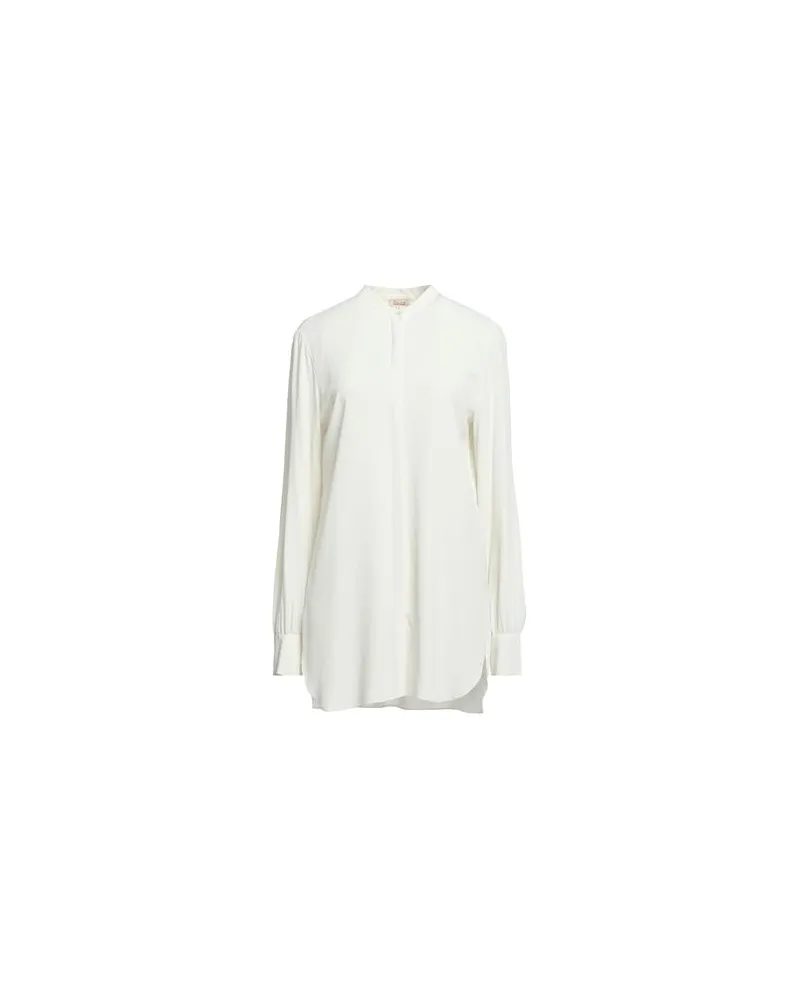 Her Shirt Her Dress TOPS - Hemdenauf YOOX.COM Hellgrau