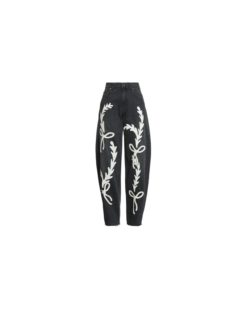 Pinko HOSEN & RÖCKE - Jeanshosenauf YOOX.COM Schwarz