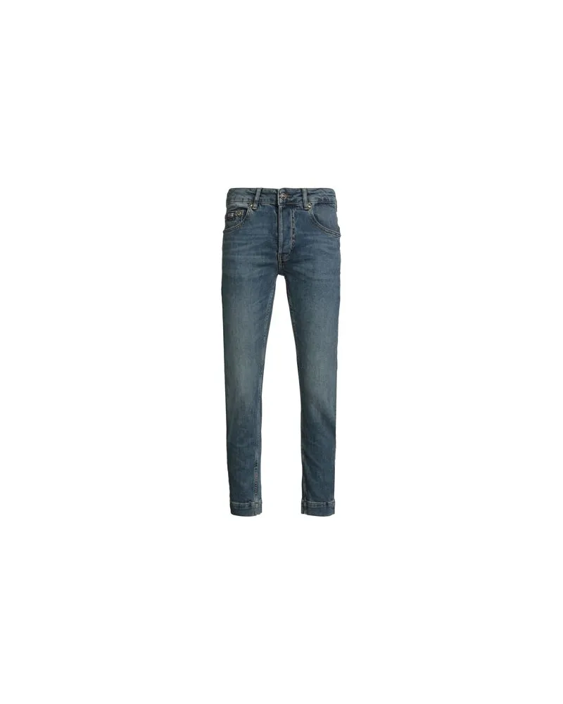 Versace Jeans HOSEN & RÖCKE - Jeanshosenauf YOOX.COM Blau