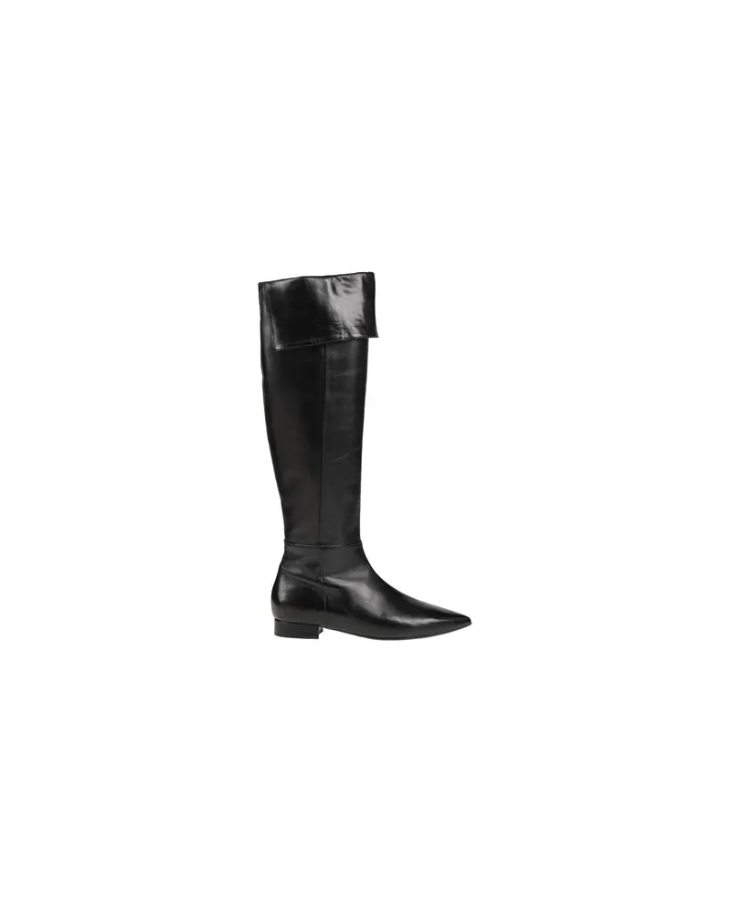 Anna F. SCHUHE - Stiefelauf YOOX.COM Schwarz