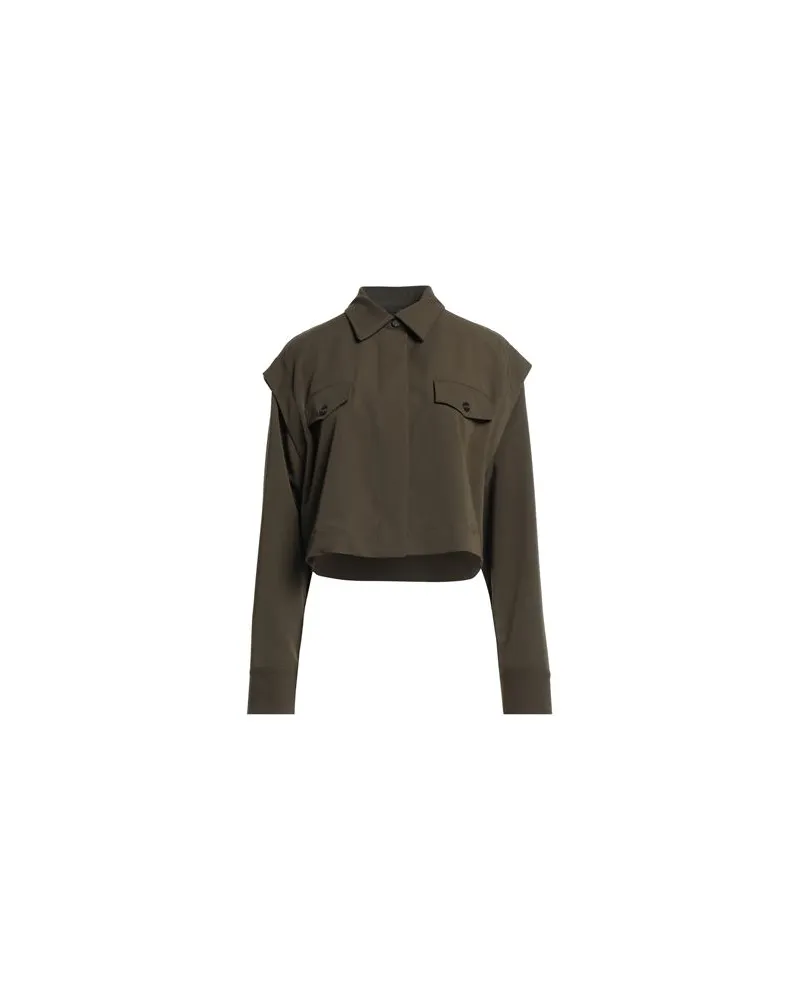 Pinko TOPS - Hemdenauf YOOX.COM Militärgrün
