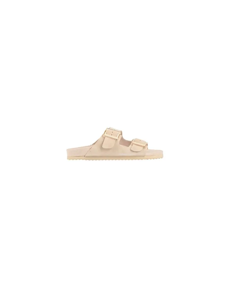 Colors of California COW SUEDE BIO WITH TWO BUCKLES  - SCHUHE - Sandalenauf YOOX.COM Beige