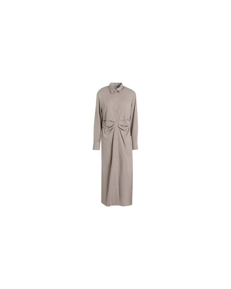 Calvin Klein KLEIDER - Midi-Kleiderauf YOOX.COM Khaki