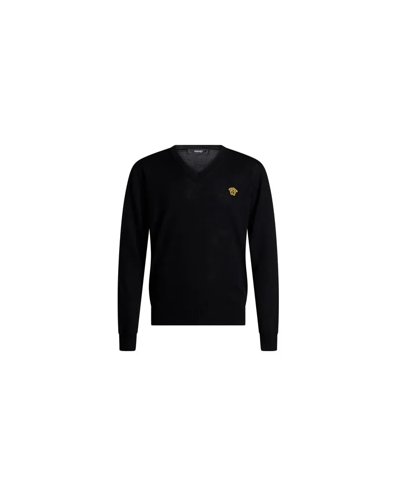 Versace STRICKWAREN - Pulloverauf YOOX.COM Schwarz