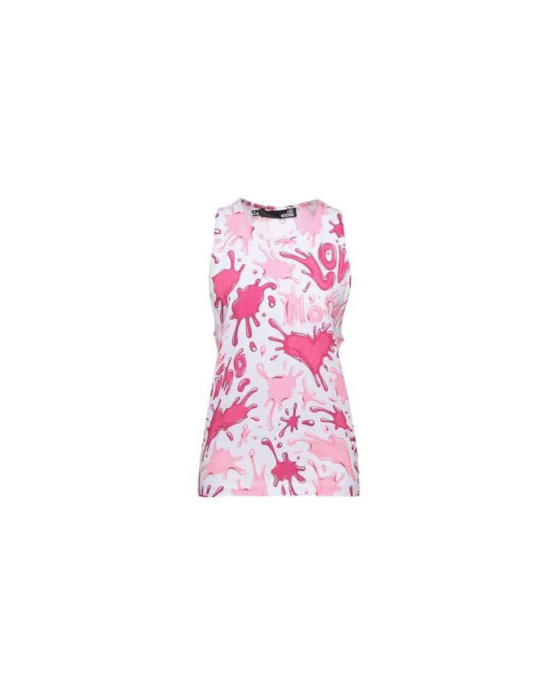 Moschino TOPS - Tank Topsauf YOOX.COM Rosa