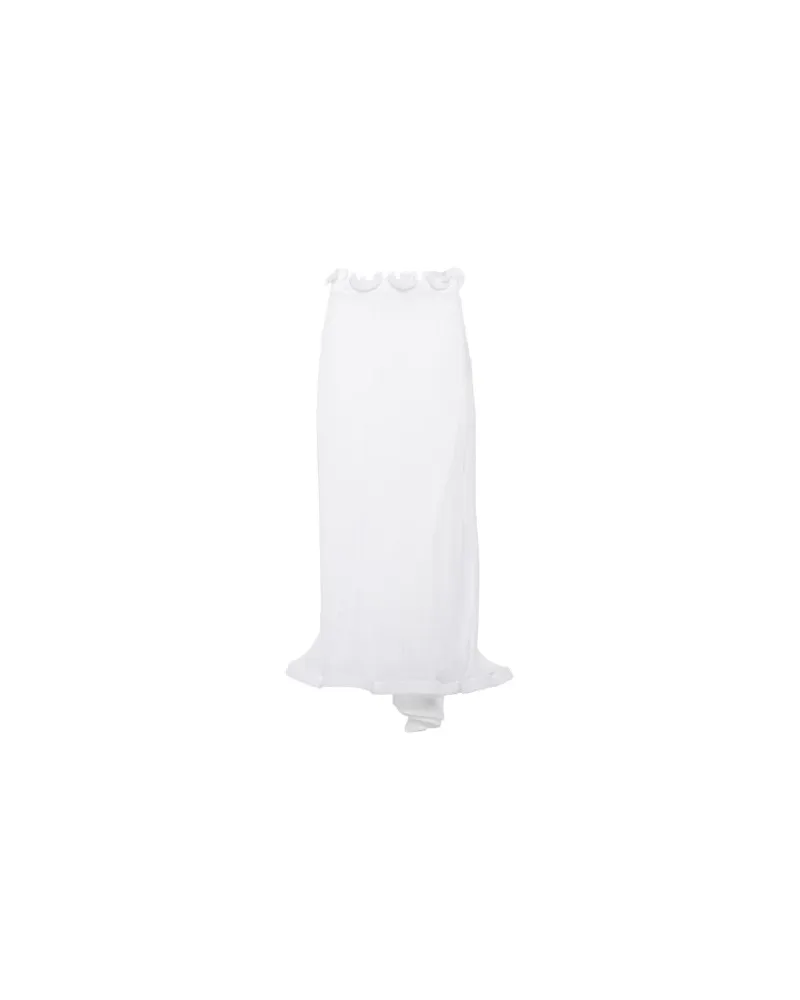 Burberry HOSEN & RÖCKE - Midi-Röckeauf YOOX.COM Weiß