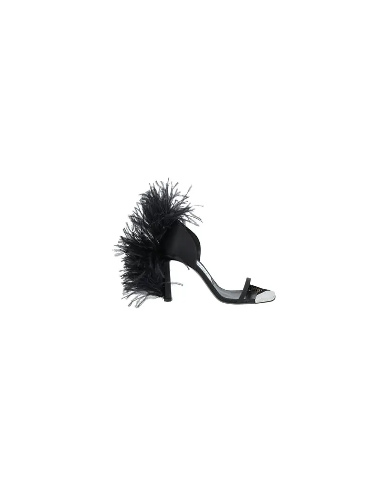 Sergio Rossi SCHUHE - Sandalenauf YOOX.COM Schwarz