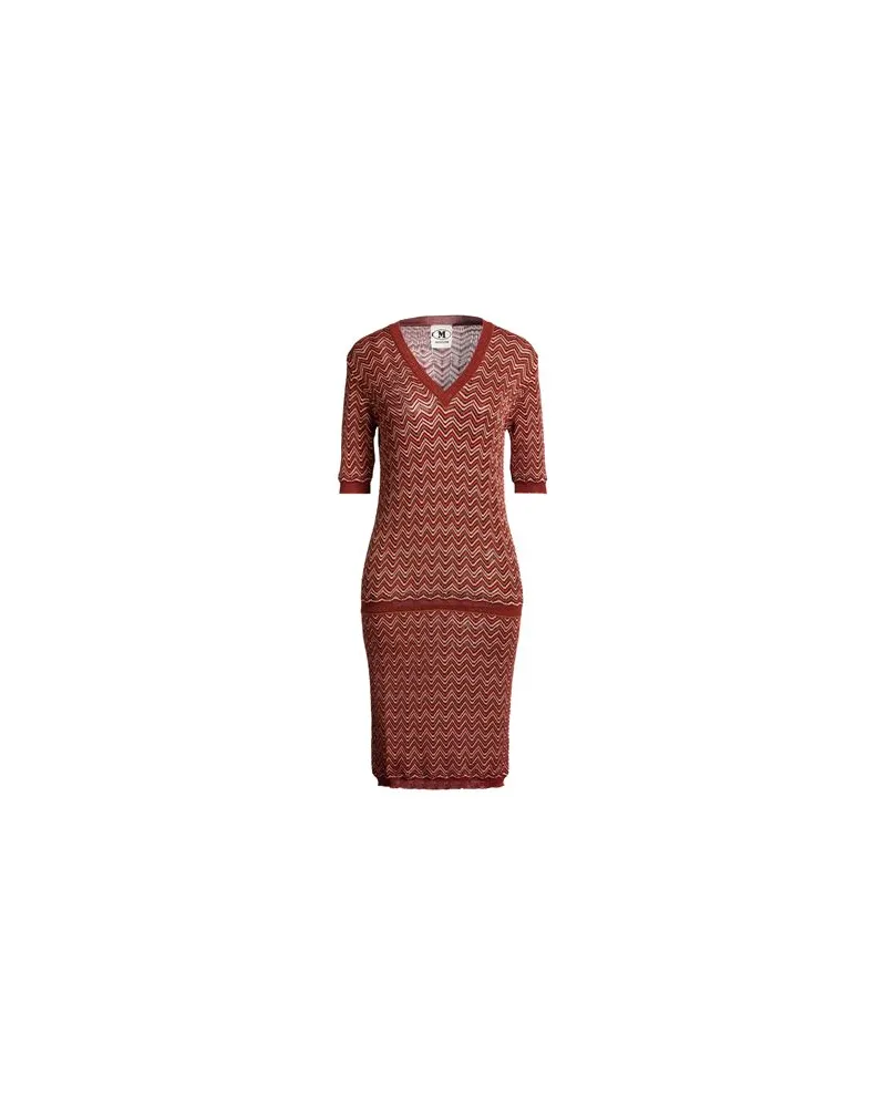 Missoni KLEIDER - Mini-Kleiderauf YOOX.COM Ziegelrot