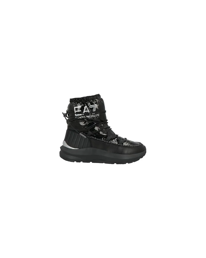 EA7 SCHUHE - Stiefelettenauf YOOX.COM Schwarz