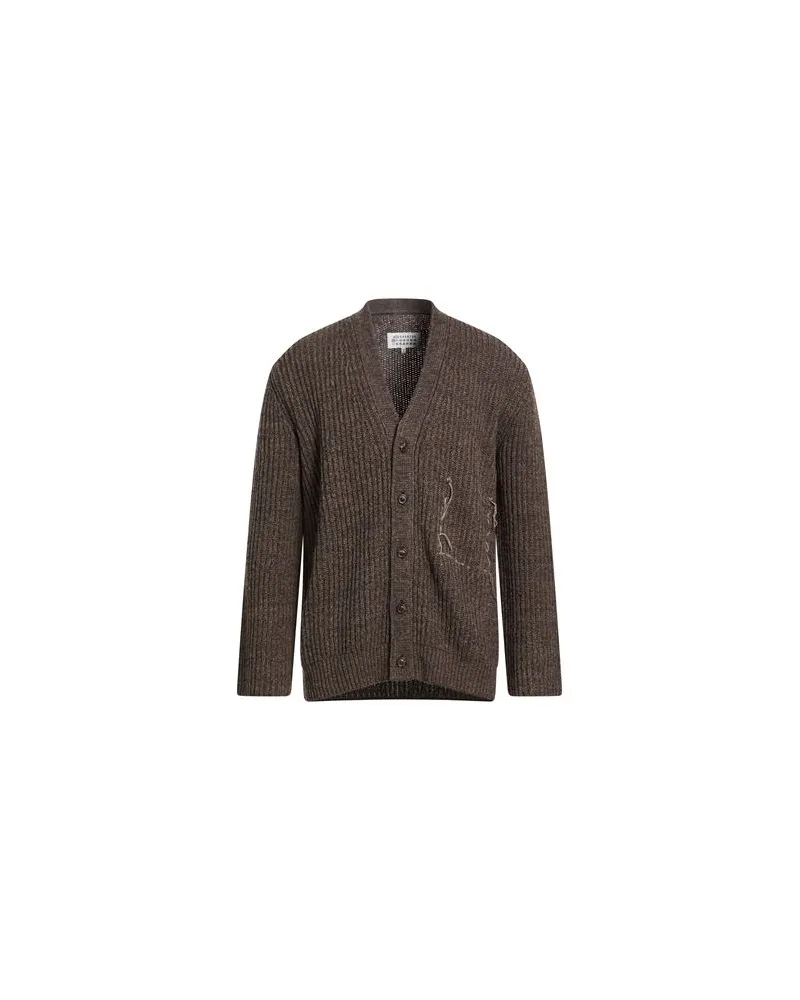 Maison Margiela STRICKWAREN - Strickjackenauf YOOX.COM Braun
