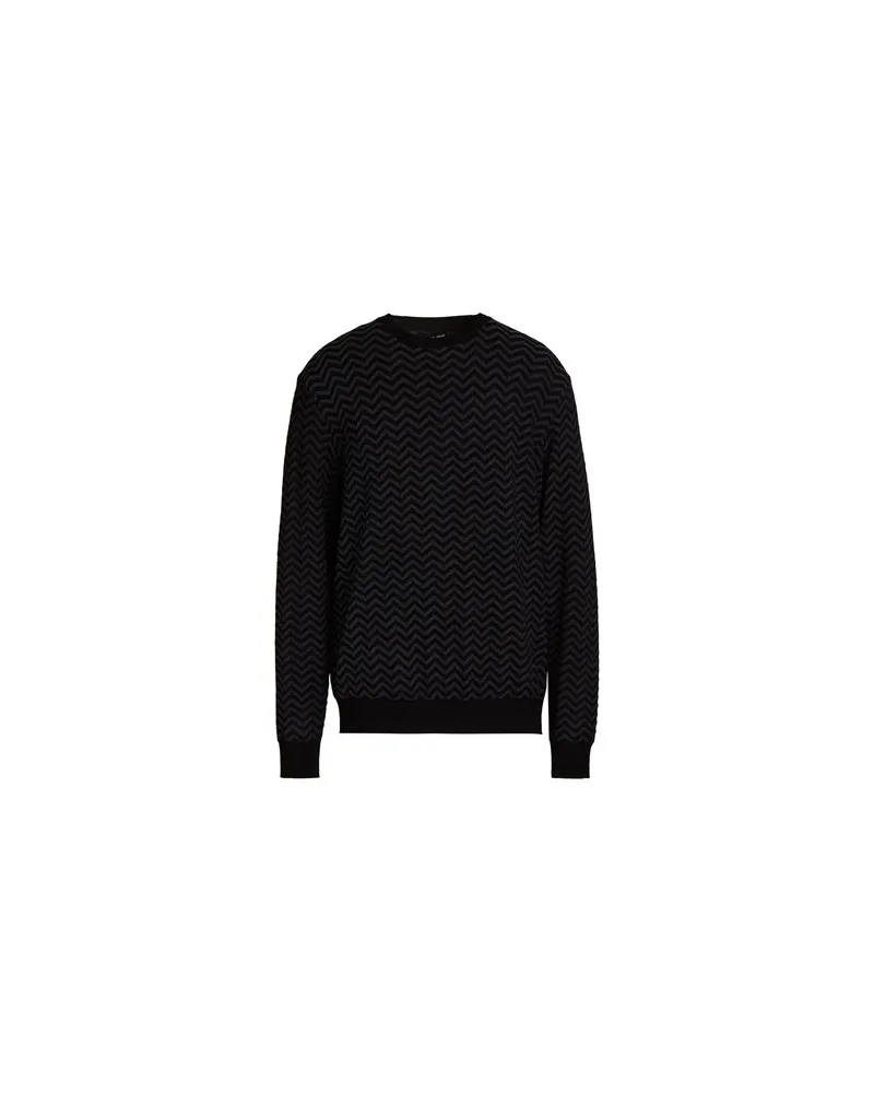 Giorgio Armani STRICKWAREN - Pulloverauf YOOX.COM Schwarz