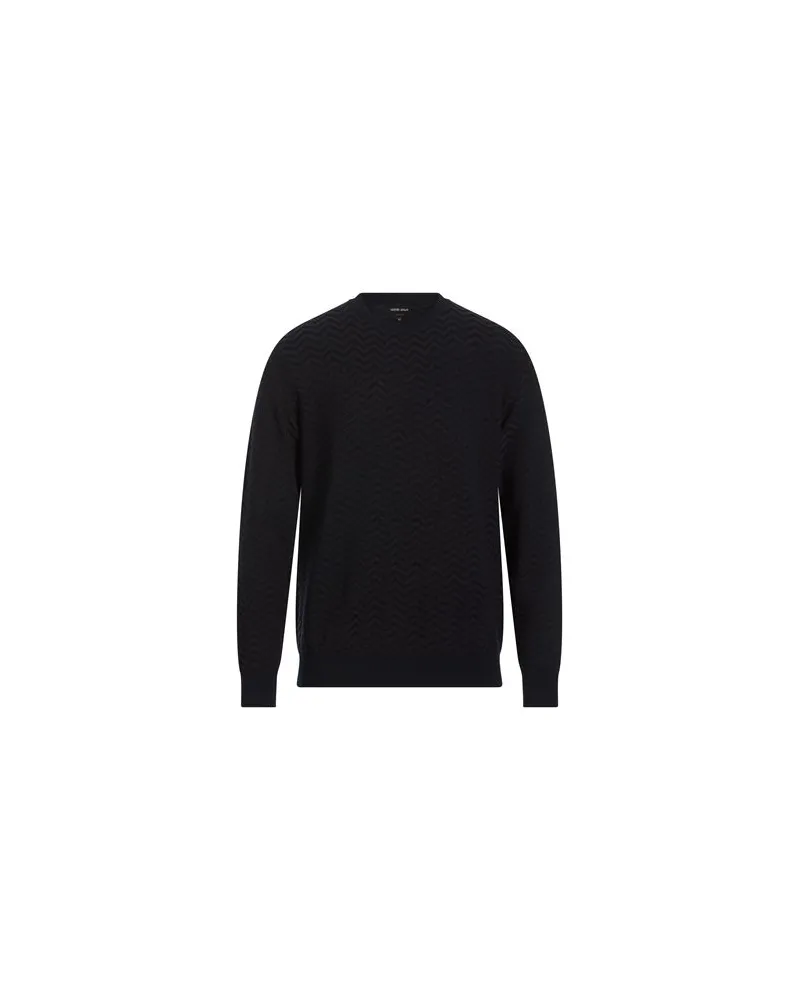 Giorgio Armani STRICKWAREN - Pulloverauf YOOX.COM Nachtblau
