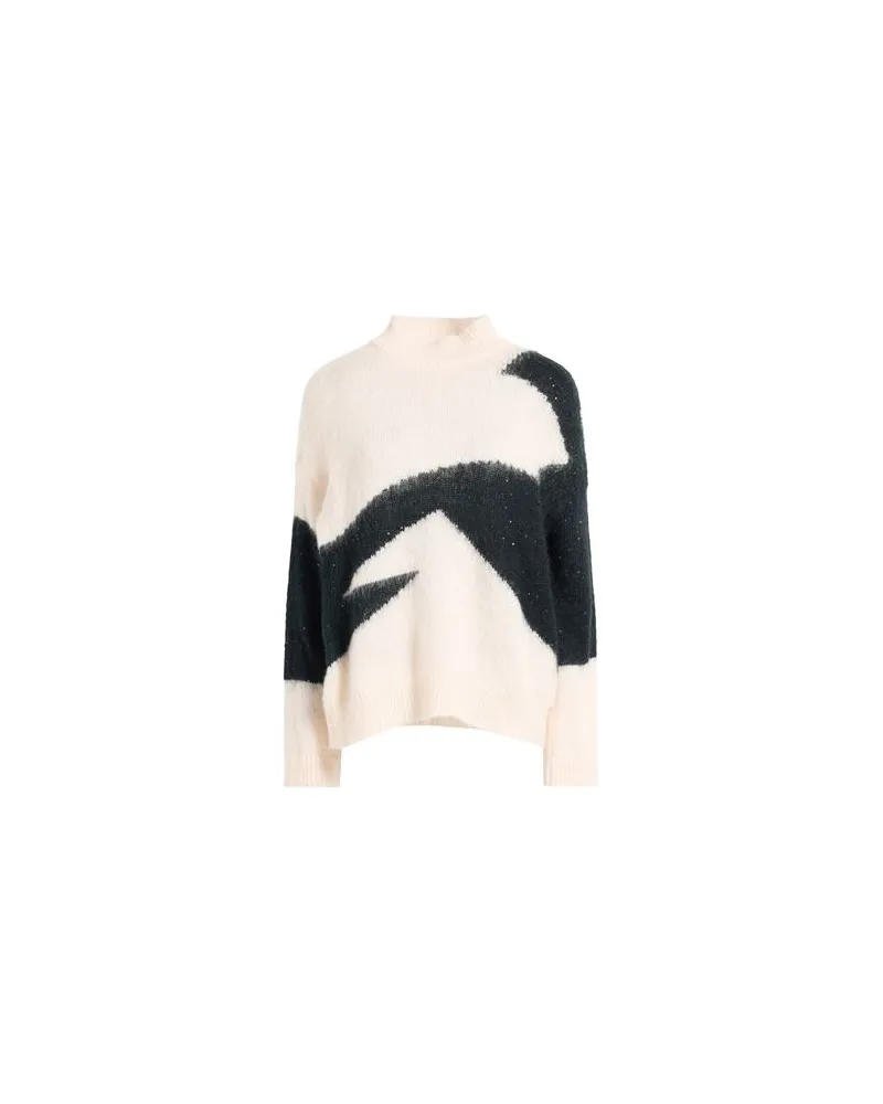 Icona By Kaos STRICKWAREN - Rollkragenpulloverauf YOOX.COM Cremeweiß