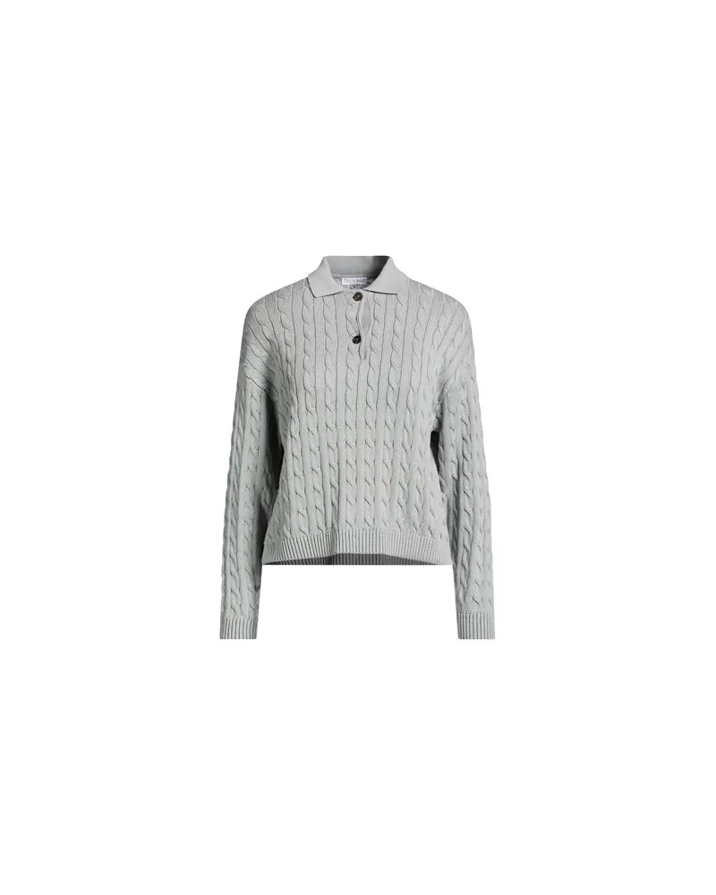 Brunello Cucinelli STRICKWAREN - Pulloverauf YOOX.COM Grau