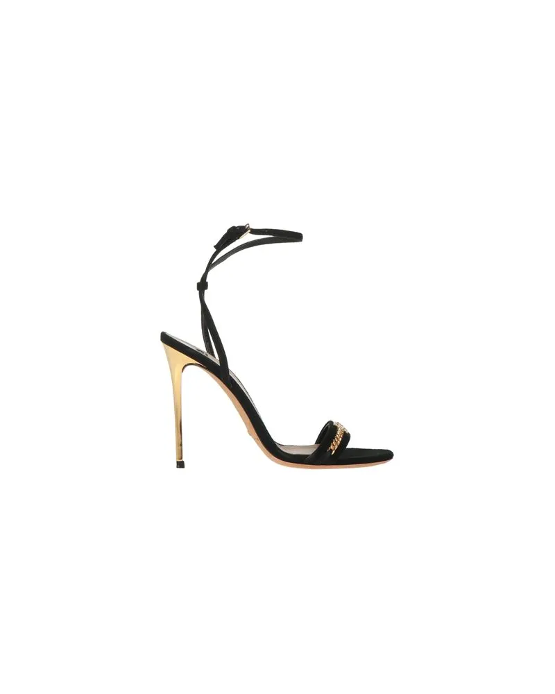 Elisabetta Franchi SCHUHE - Sandalenauf YOOX.COM Schwarz