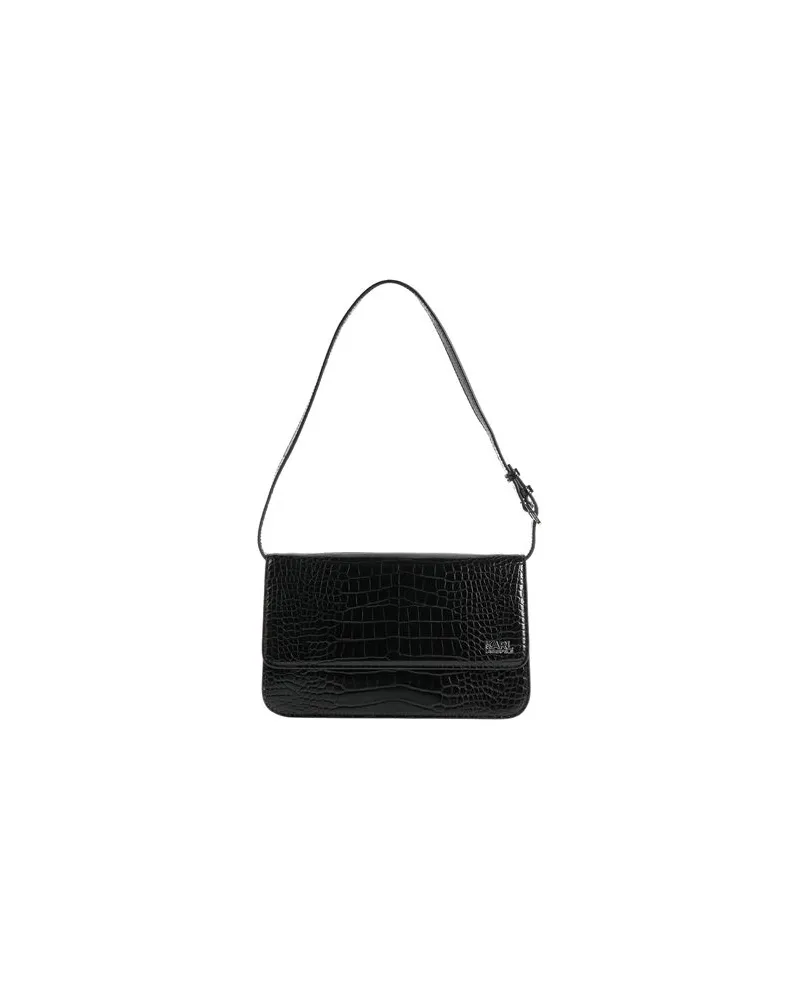 Karl Lagerfeld TASCHEN - Schultertaschenauf YOOX.COM Schwarz