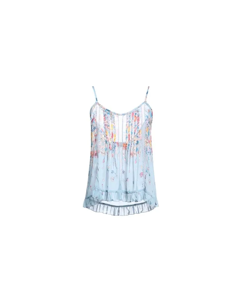 MEIMEIJ TOPS - Topsauf YOOX.COM Himmelblau