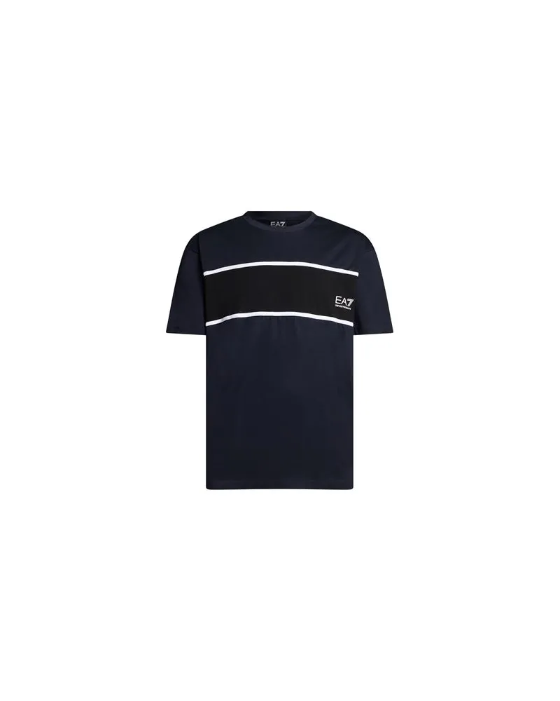 EA7 TOPS - T-shirtsauf YOOX.COM Marineblau