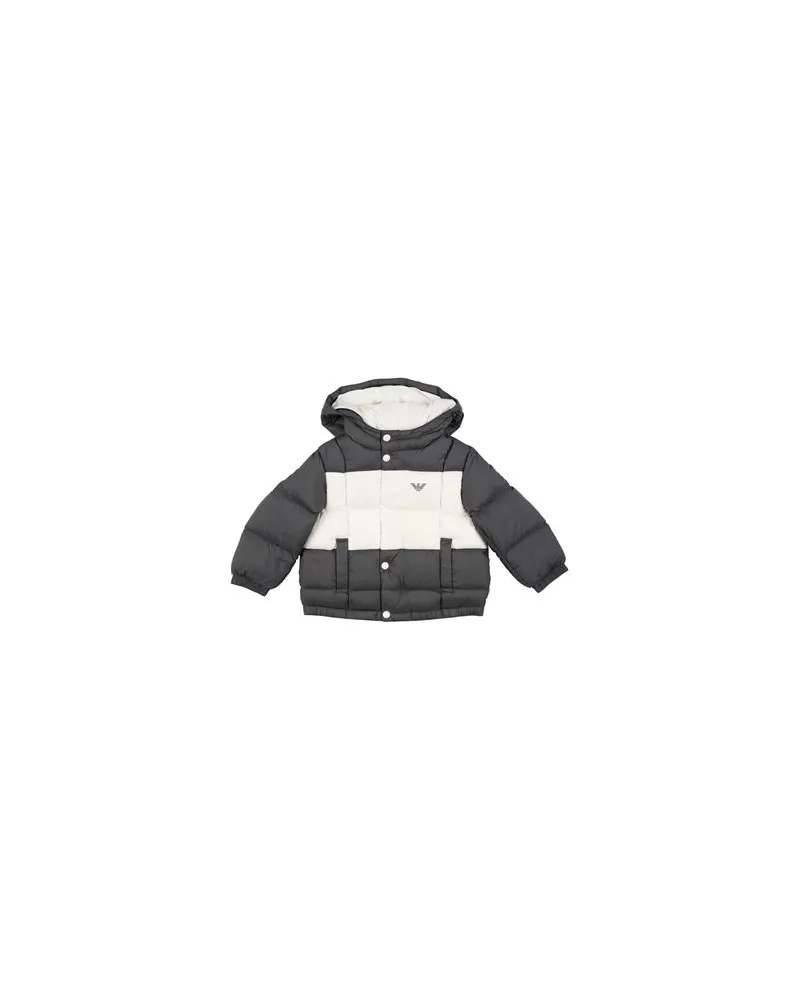Emporio Armani JACKEN & MÄNTEL - Pufferjacken & Daunenjackenauf YOOX.COM Blei