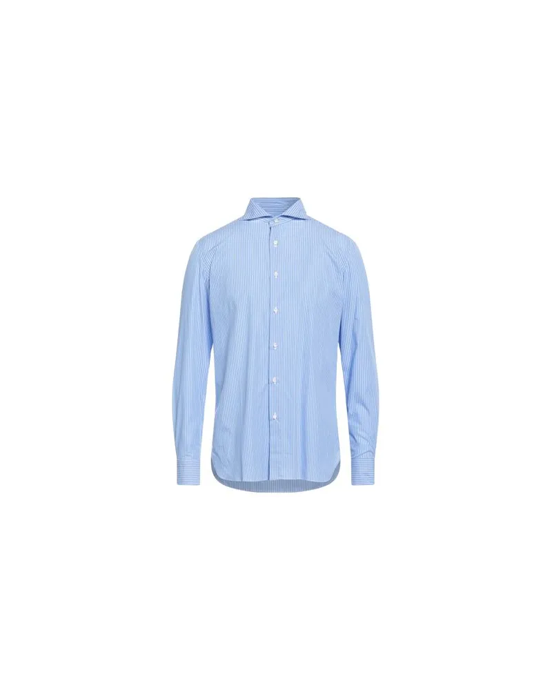 Luigi Borrelli TOPS - Hemdenauf YOOX.COM Azurblau