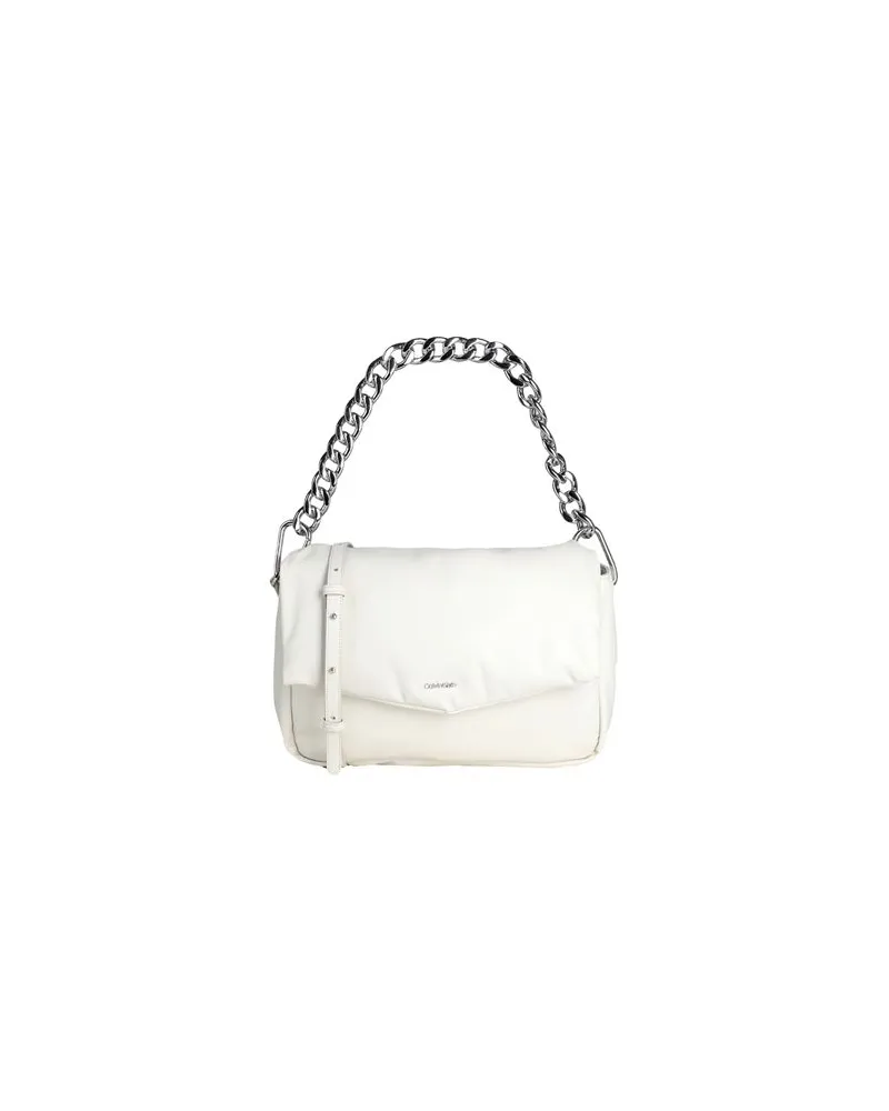 Calvin Klein TASCHEN - Schultertaschenauf YOOX.COM Elfenbein