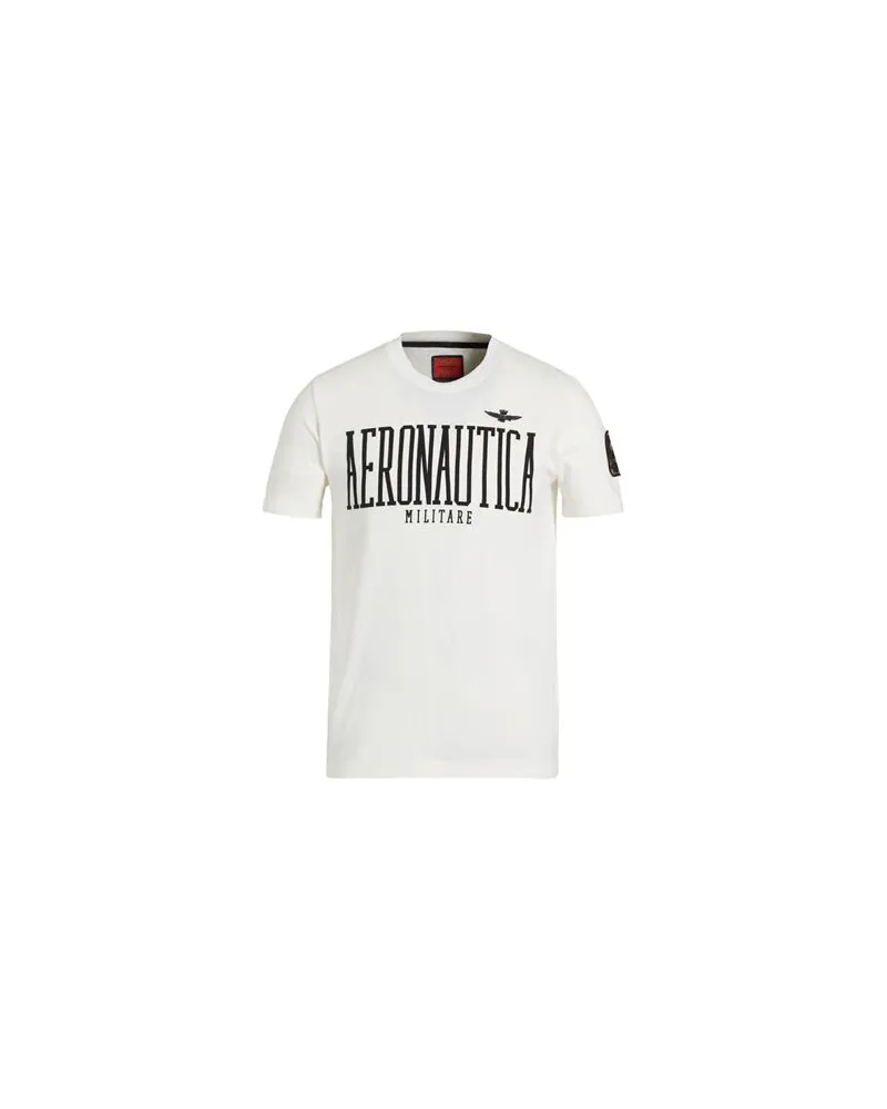 Aeronautica Militare TOPS - T-shirtsauf YOOX.COM Weiß