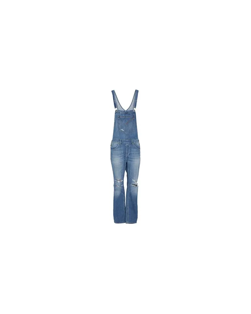 Dondup OVERALLS - Lange Overallsauf YOOX.COM Blau