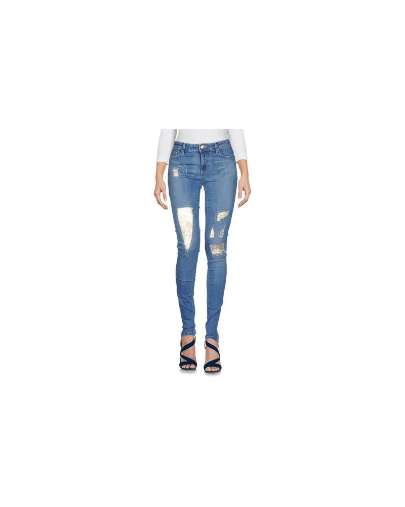 Roy Roger's HOSEN & RÖCKE - Jeanshosenauf YOOX.COM Blau