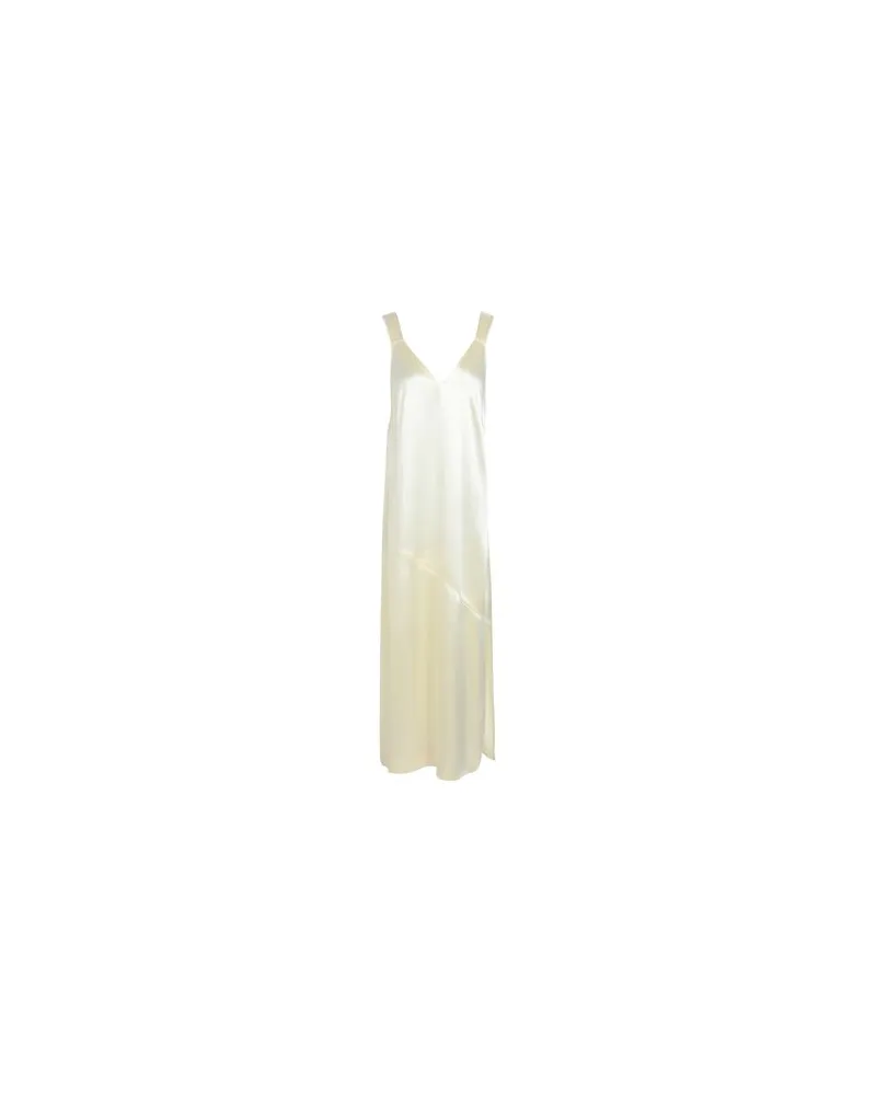 Calvin Klein KLEIDER - Maxi-Kleiderauf YOOX.COM Pastellgelb