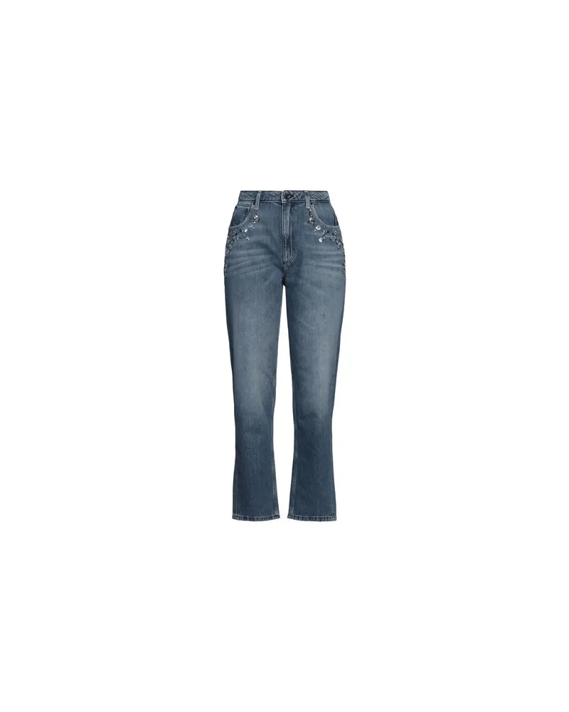 Guess HOSEN & RÖCKE - Jeanshosenauf YOOX.COM Blau