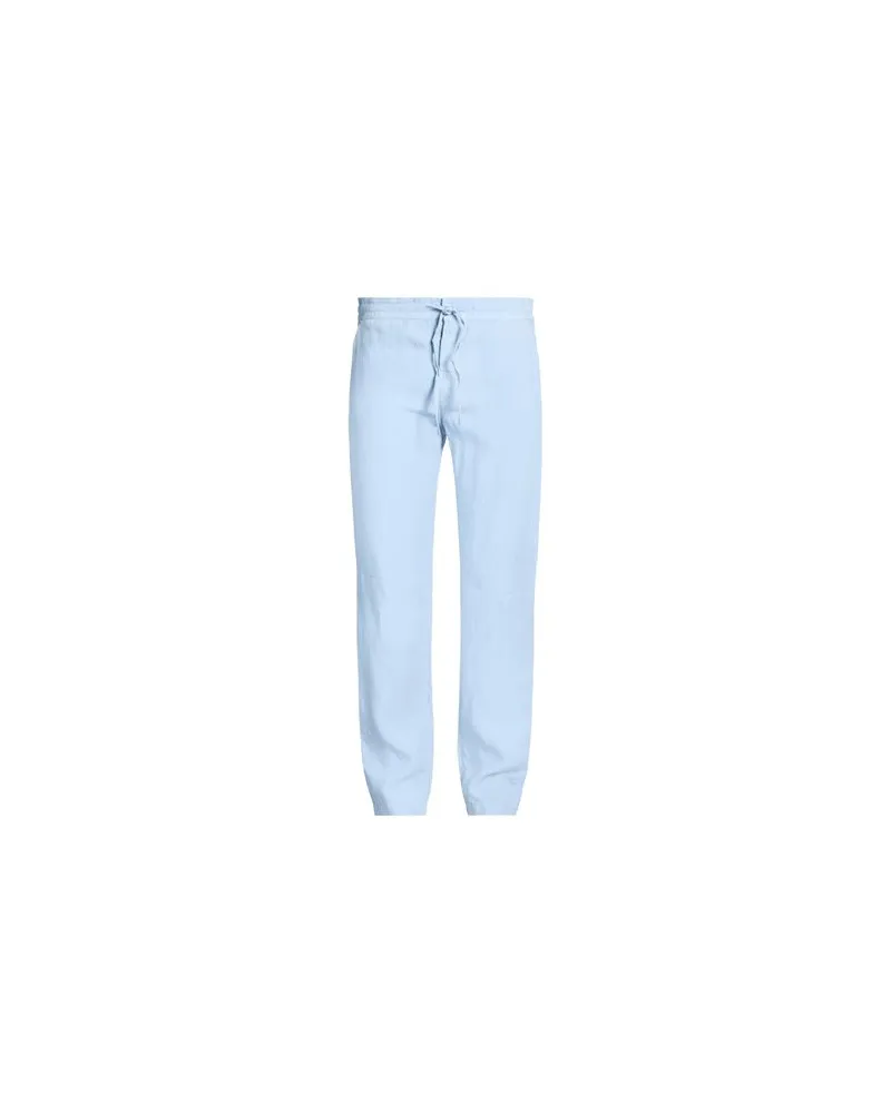 120% Lino HOSEN & RÖCKE - Hosenauf YOOX.COM Hellblau