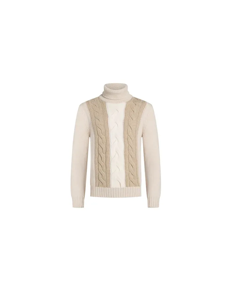 Gran Sasso STRICKWAREN - Rollkragenpulloverauf YOOX.COM Beige