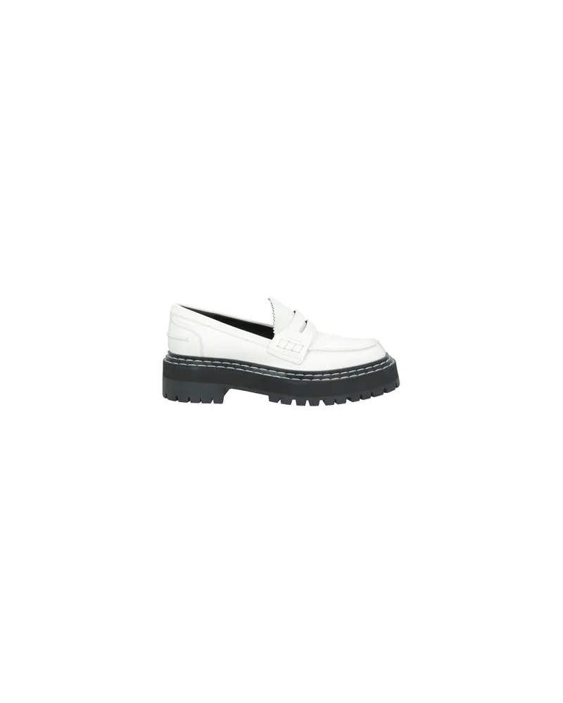 Proenza Schouler SCHUHE - Mokassinsauf YOOX.COM Weiß