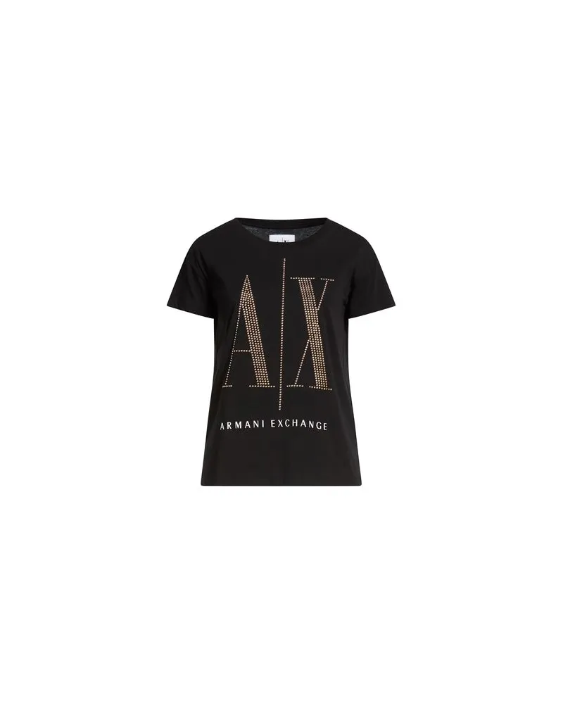 Armani Exchange TOPS - T-shirtsauf YOOX.COM Schwarz