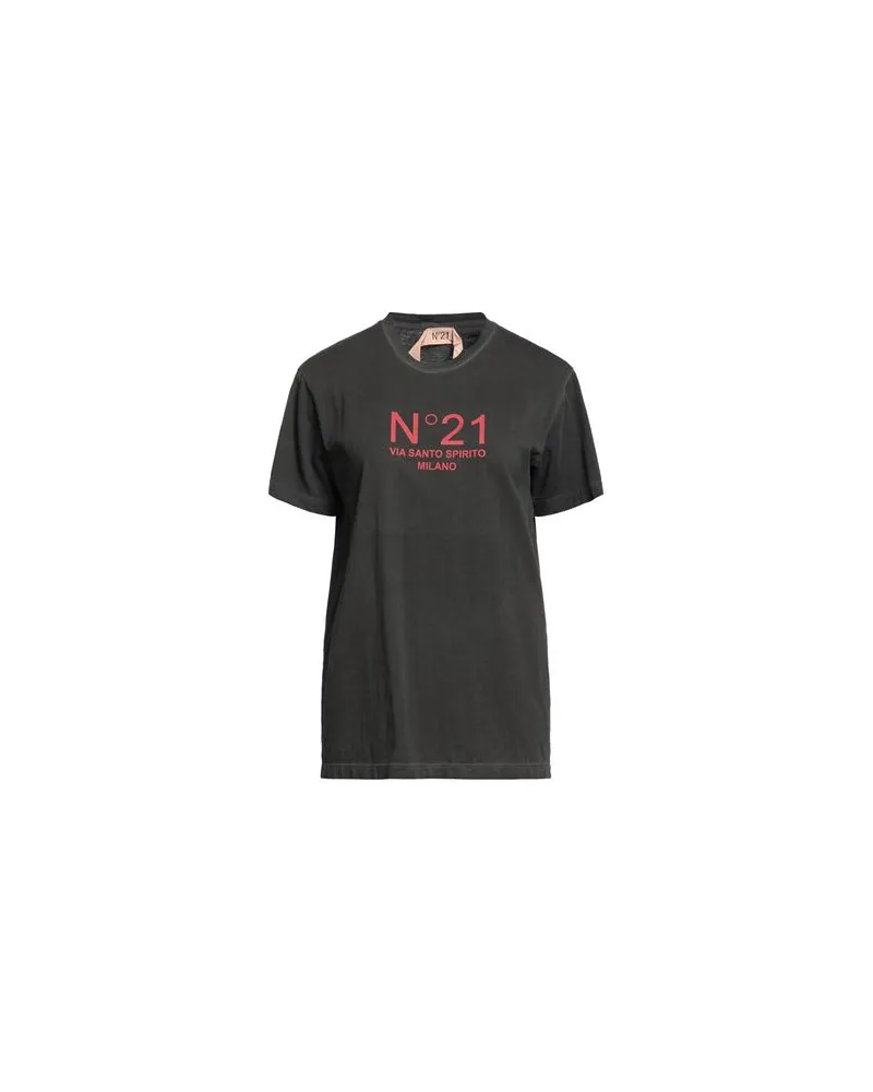 N° 21 TOPS - T-shirtsauf YOOX.COM Braungrau