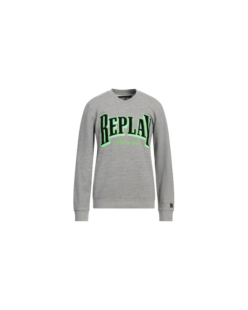 Replay TOPS - Sweatshirtsauf YOOX.COM Grau