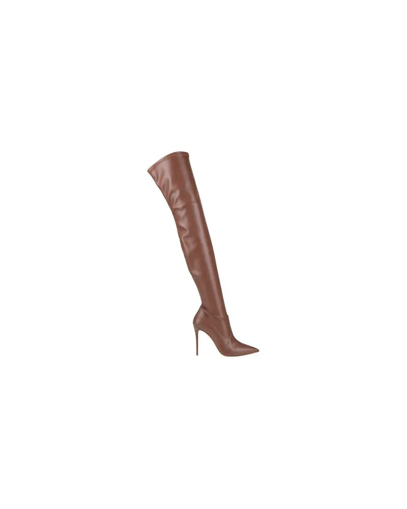 Casadei SCHUHE - Stiefelauf YOOX.COM Braun