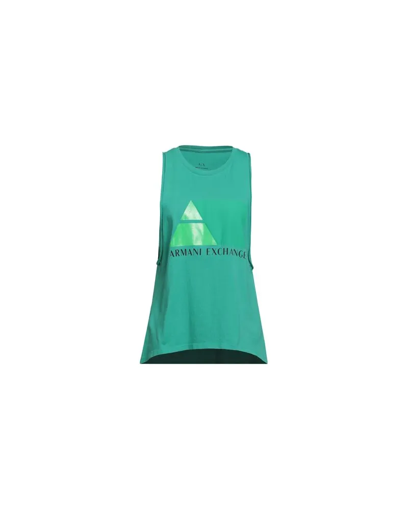 Armani Exchange TOPS - Tank Topsauf YOOX.COM Säuregrün