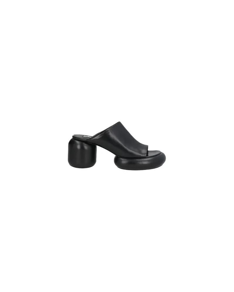 Jil Sander SCHUHE - Sandalenauf YOOX.COM Schwarz