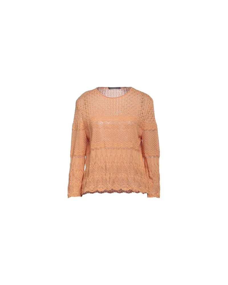 Alberta Ferretti STRICKWAREN - Pulloverauf YOOX.COM Pfirsich