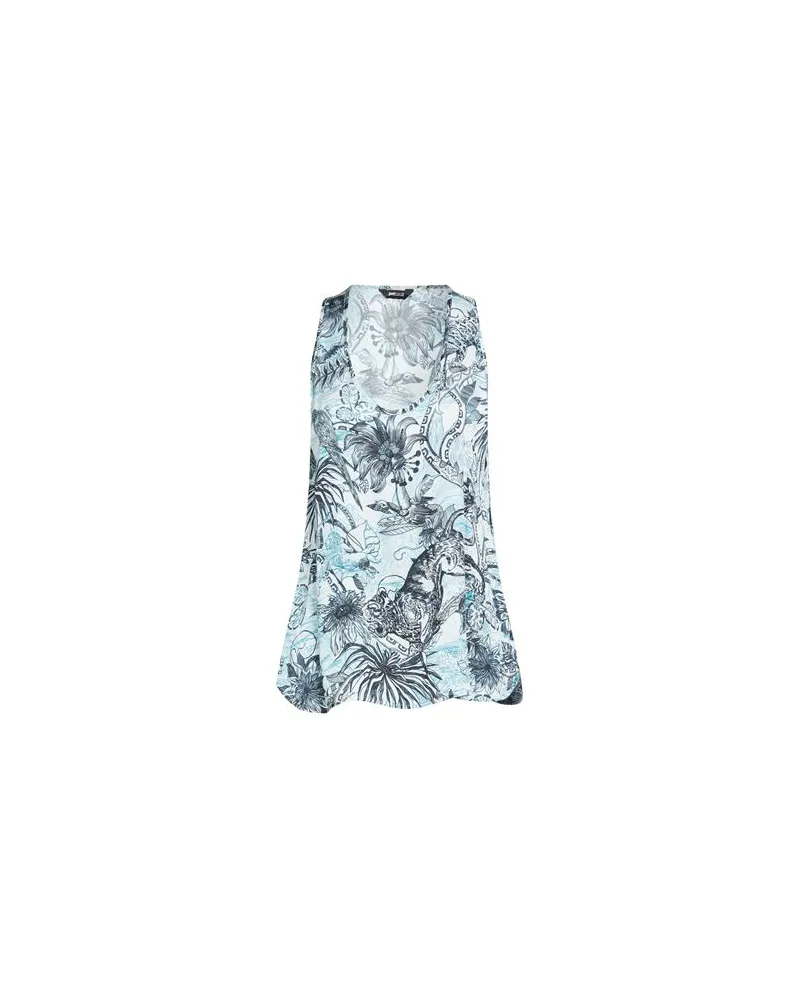 Just Cavalli TOPS - Topsauf YOOX.COM Hellblau