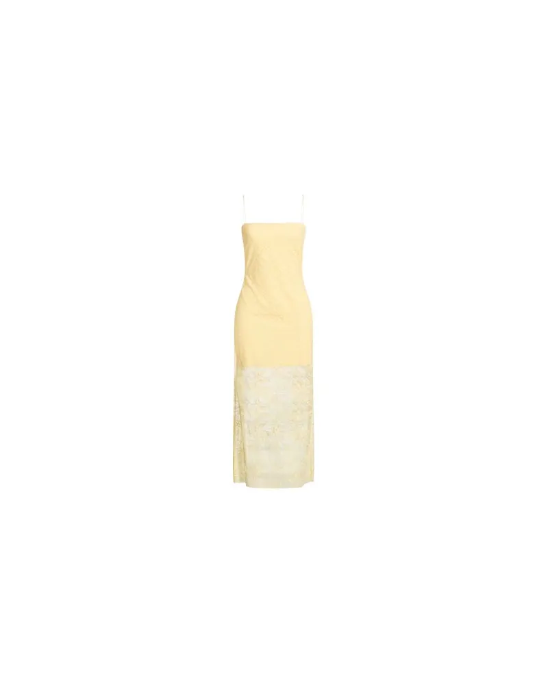 bec & bridge KLEIDER - Midi-Kleiderauf YOOX.COM Pastellgelb