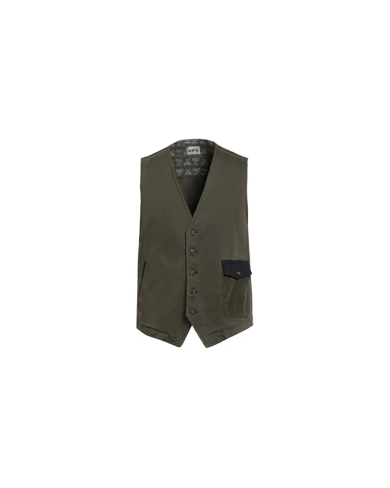 BERNA ANZÜGE und CO-ORDS - Couture-Westenauf YOOX.COM Militärgrün