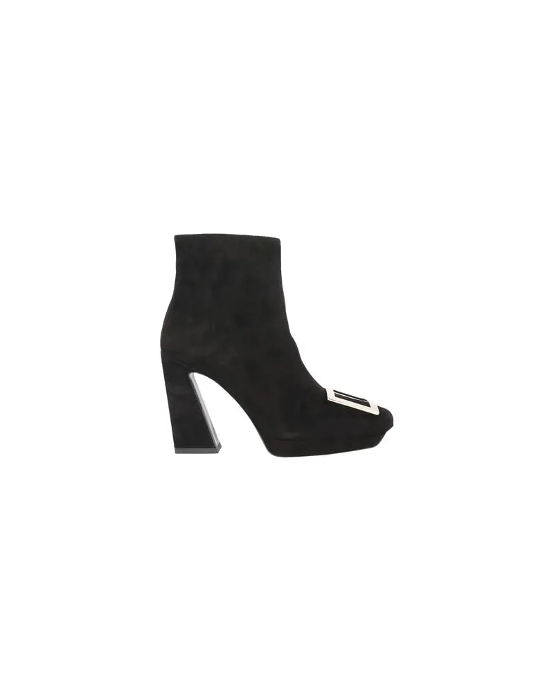 Roger Vivier SCHUHE - Stiefelettenauf YOOX.COM Schwarz